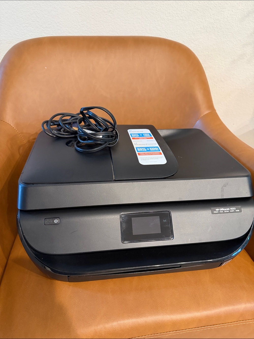 HP Wireless All-in-One Printer in Black